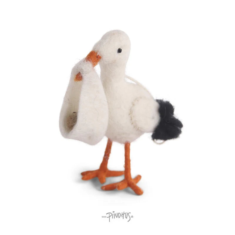 Gry & Sif Ooievaar met boreling vilt