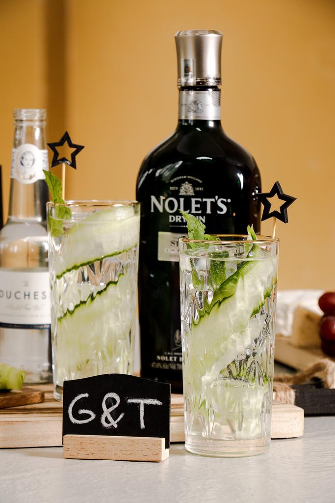 SENZA - Tafelkrijtbordjes in staander - set van 4 - Oosterlinck