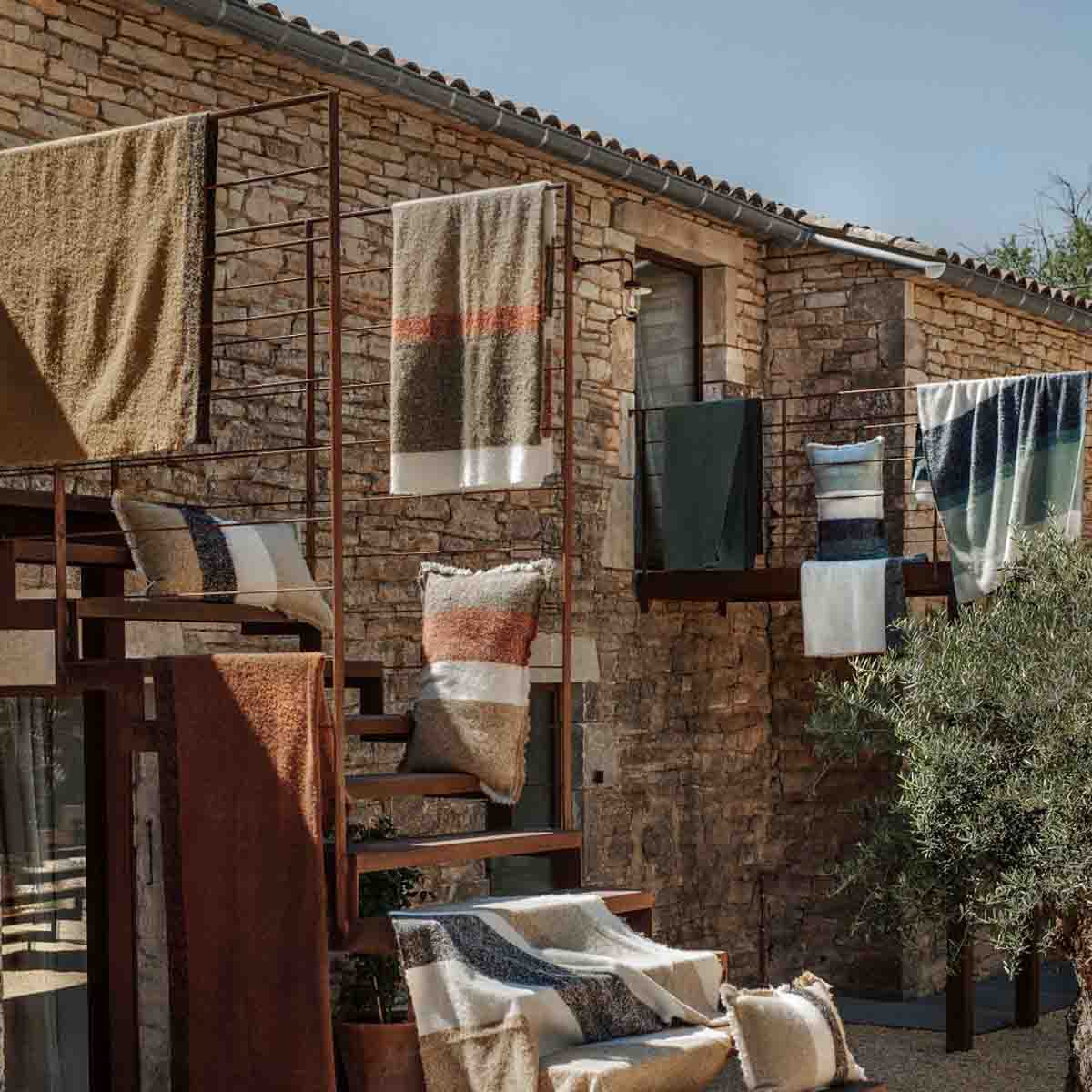 Haomy Plaid Calypso diverse kleuren - Oosterlinck