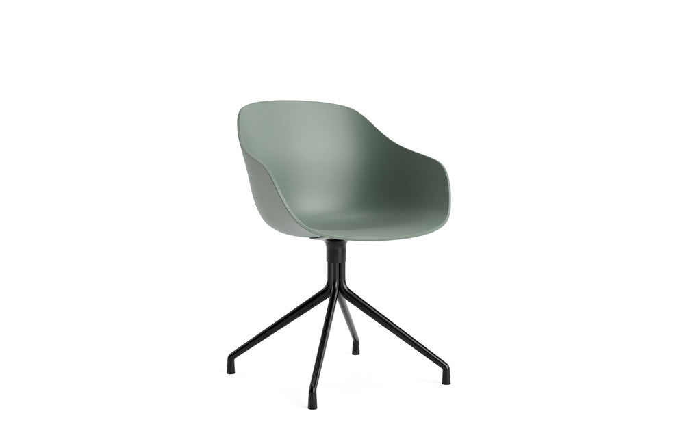 HAY - About a Chair AAC 220 - onderstel zwart gepoederlakt alu - diverse kleuren - Oosterlinck