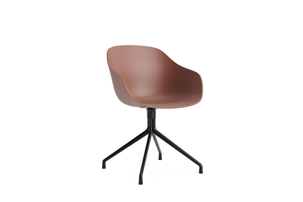 HAY - About a Chair AAC 220 - onderstel zwart gepoederlakt alu - diverse kleuren - Oosterlinck