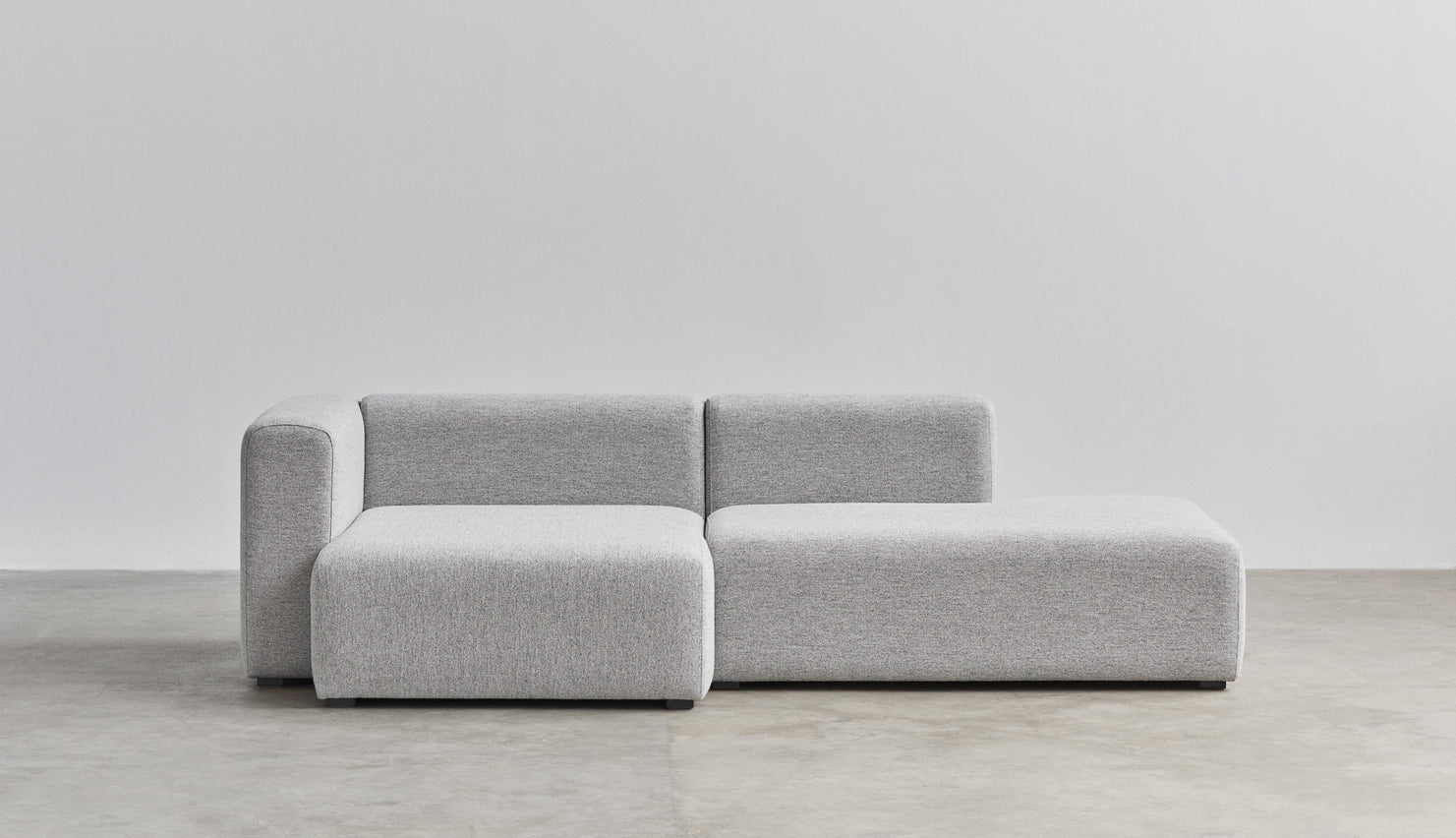 Hay - Mags sofa 2,5-zit combinatie 3 - Hallingdal 116 grijs - Oosterlinck