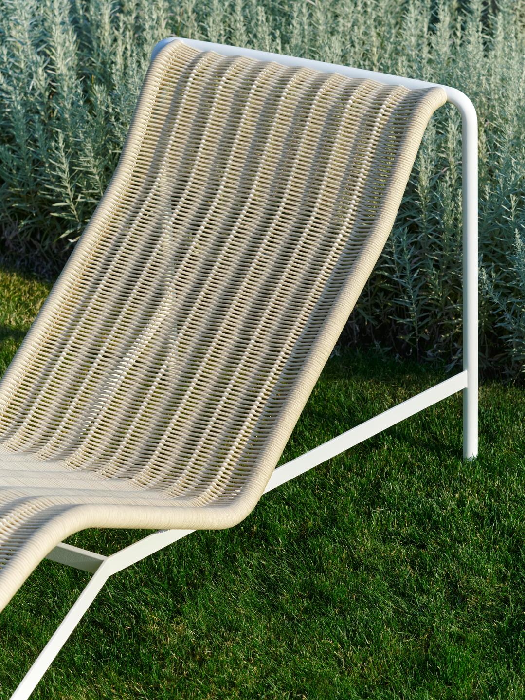 Hay Palissade Cord chaise longue - Oosterlinck