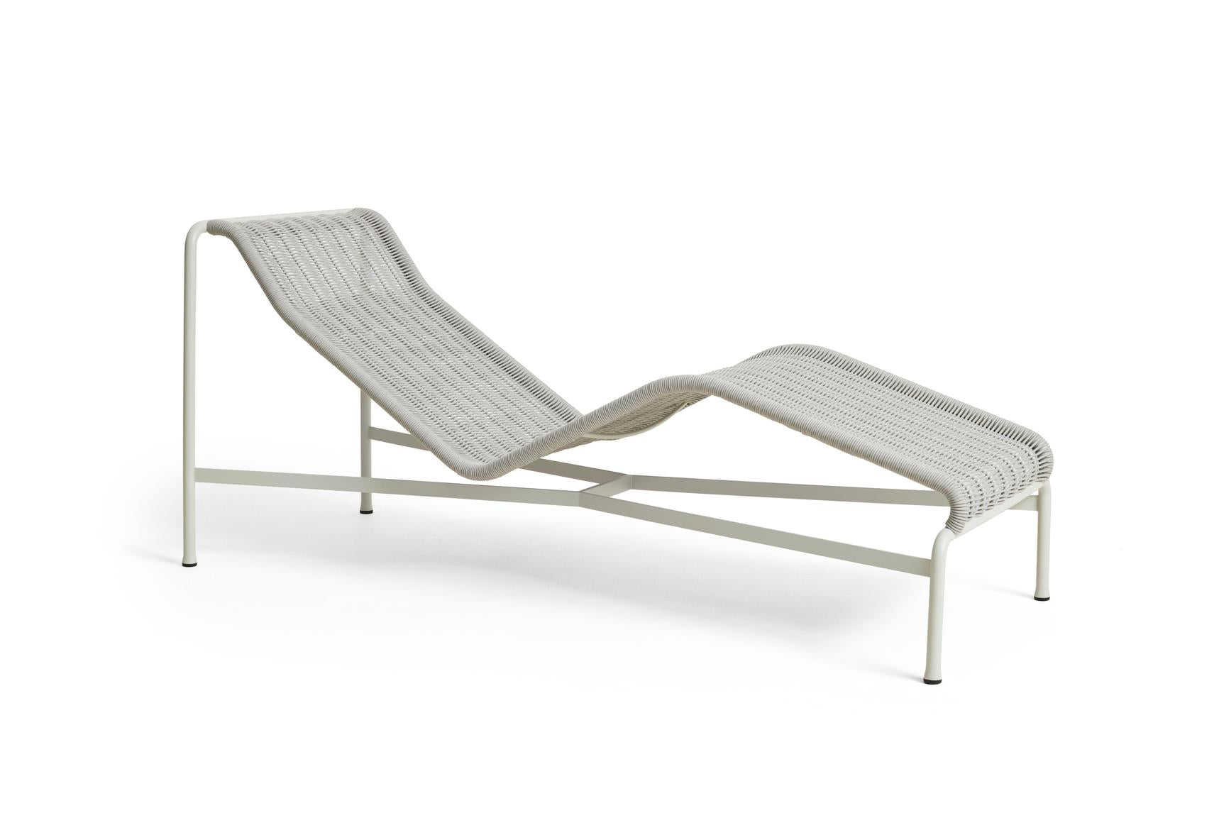 Hay Palissade Cord chaise longue - Oosterlinck