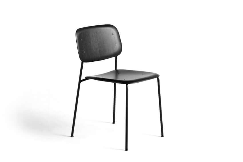 Hay Soft edge 40 stoel - zwart onderstel - Oosterlinck