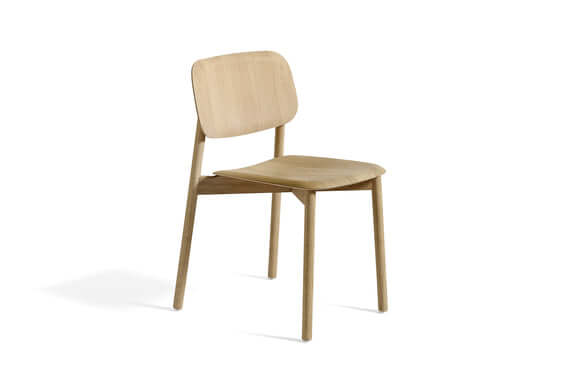 Hay Soft edge 60 stoel - gelakt eik onderstel - Oosterlinck