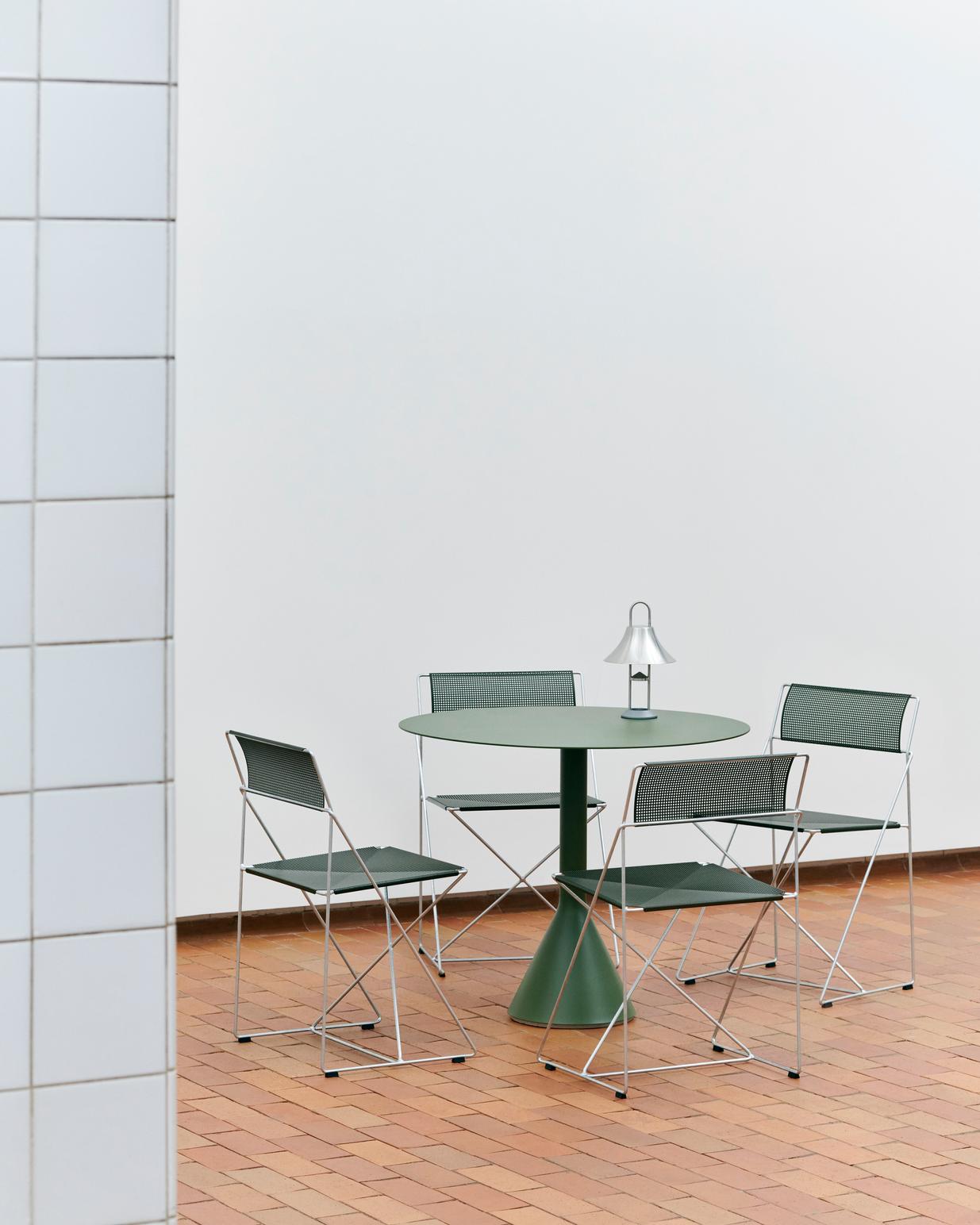 Hay X-line stoel - chrome onderstel - Oosterlinck