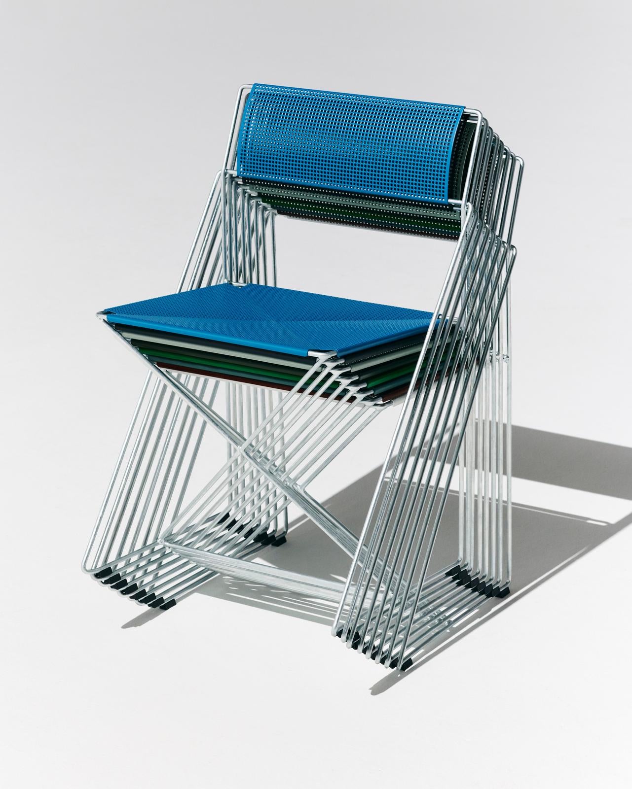 Hay X-line stoel - chrome onderstel - Oosterlinck