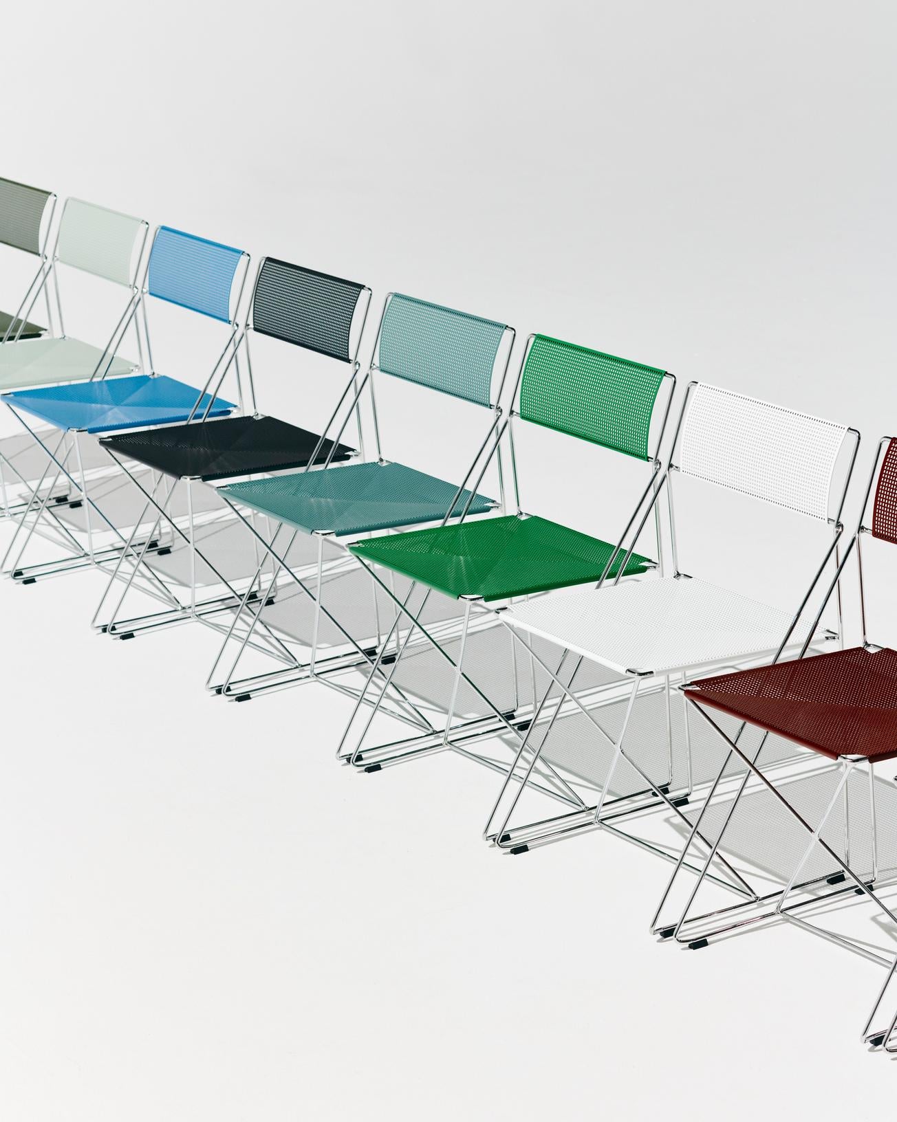 Hay X-line stoel - chrome onderstel - Oosterlinck