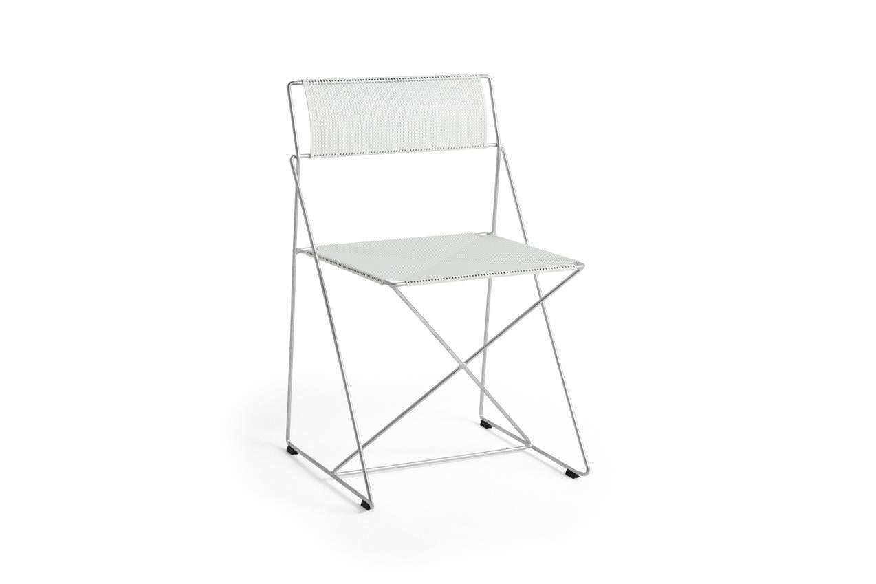 Hay X-line stoel - gegalvaniseerd onderstel - Oosterlinck