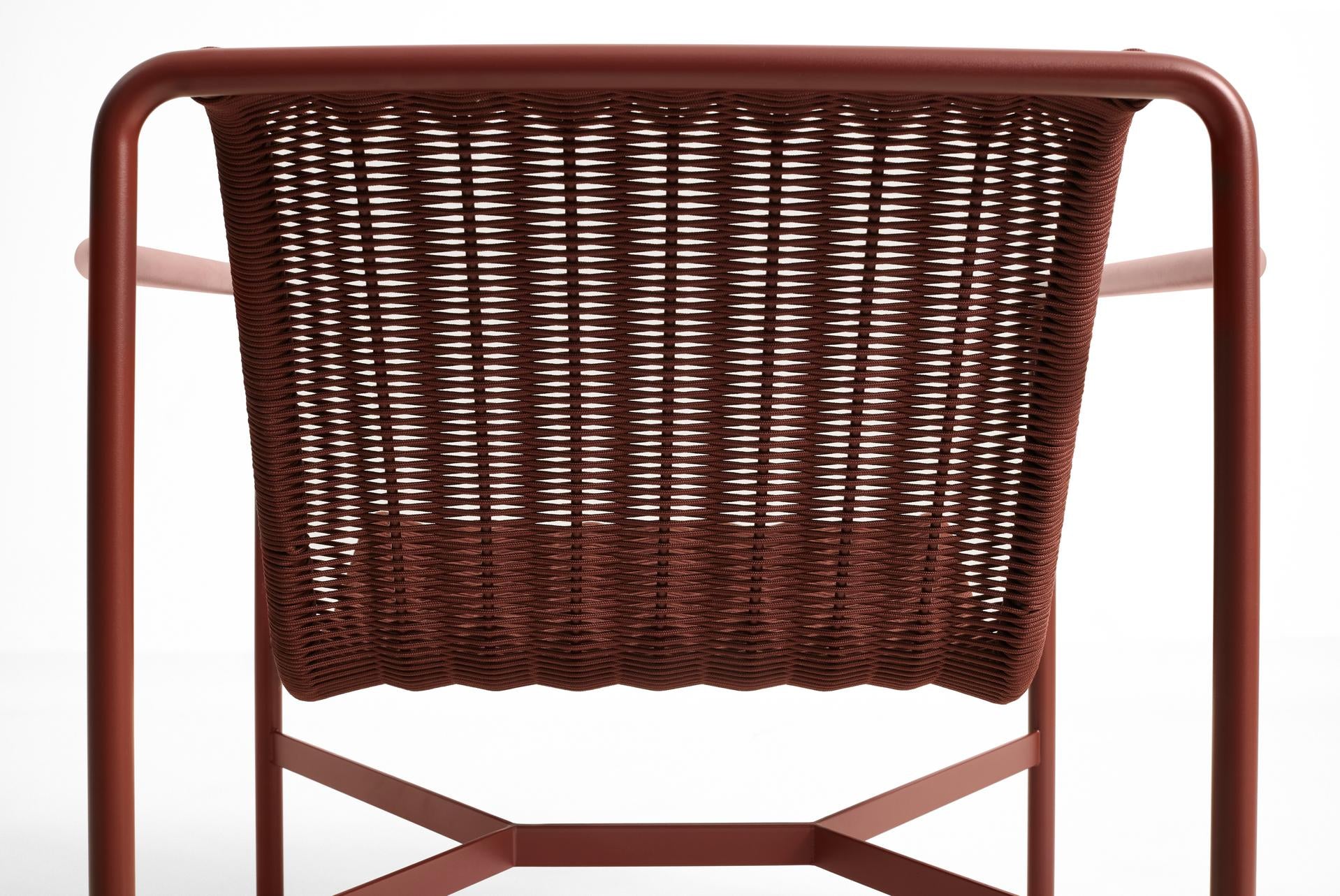 Hay Palissade Cord lounge chair low - Oosterlinck