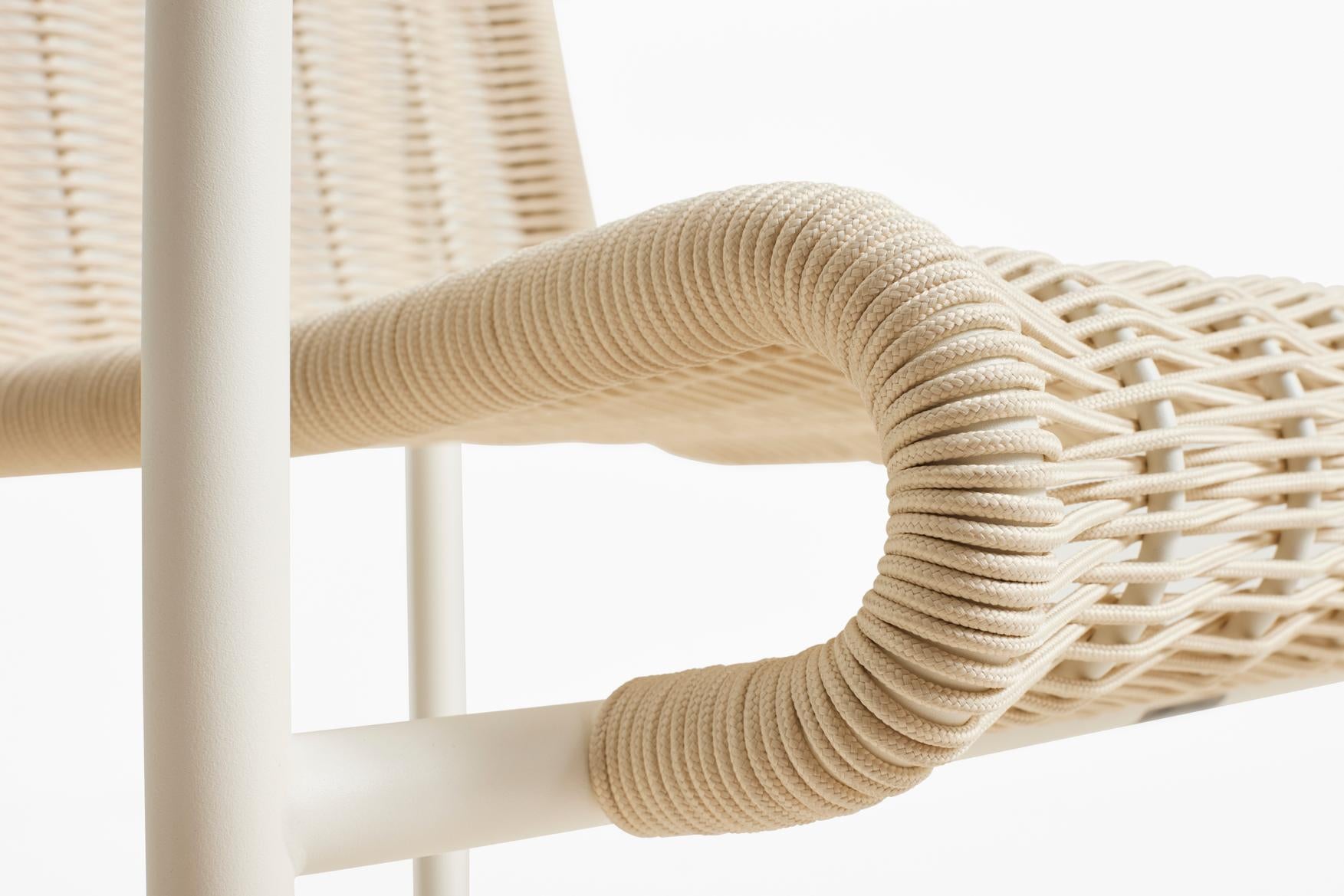 Hay Palissade Cord lounge chair low - Oosterlinck