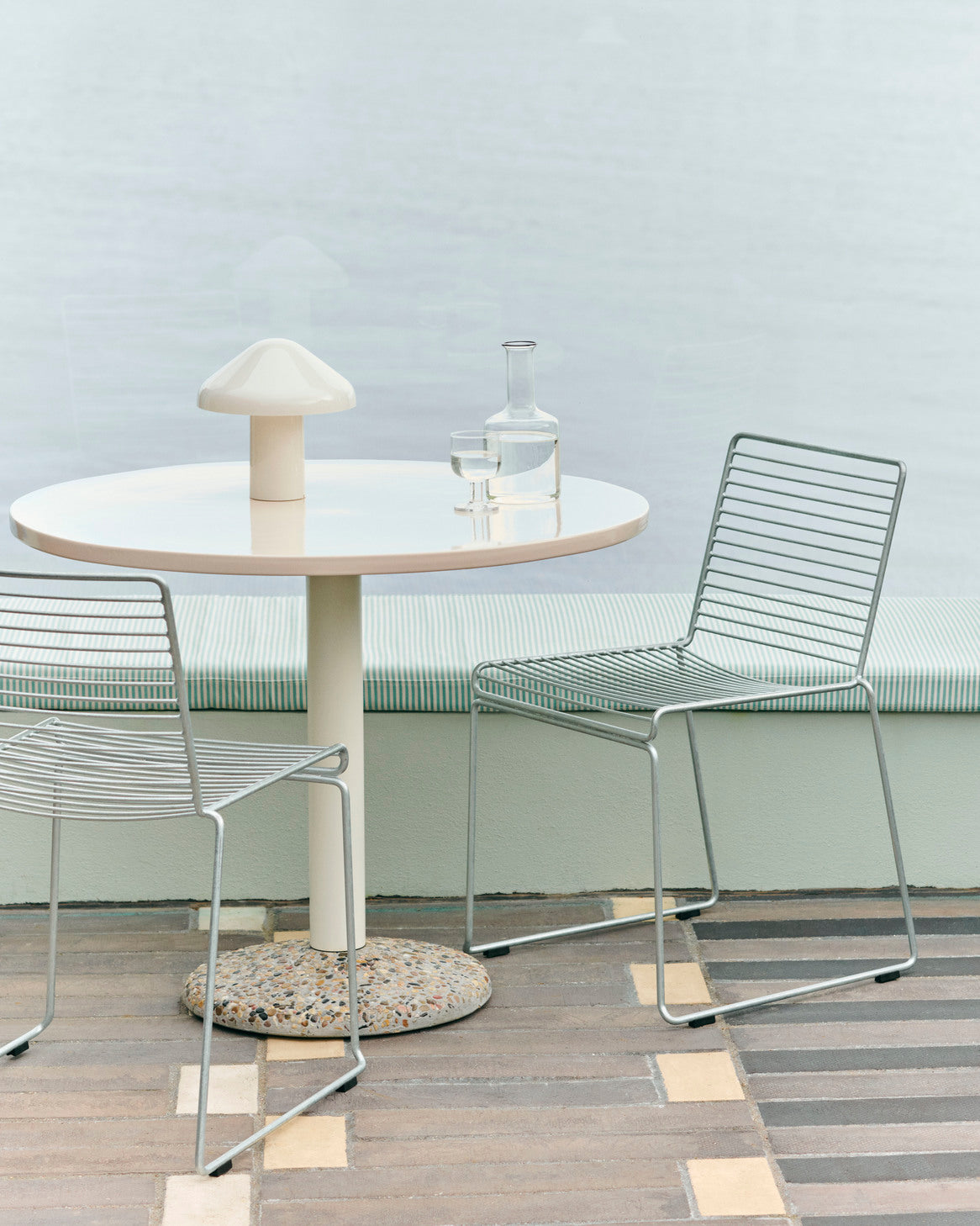 HAY - Ceramic Table warm white - Oosterlinck