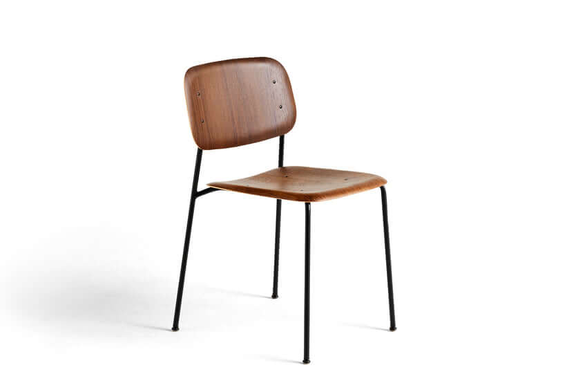 Hay Soft edge 40 stoel - zwart onderstel - Oosterlinck