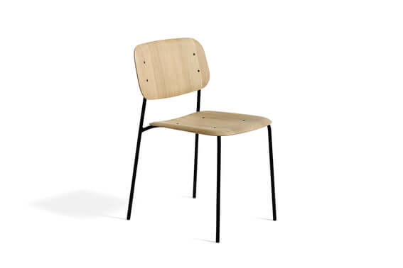 Hay Soft edge 40 stoel - zwart onderstel - Oosterlinck