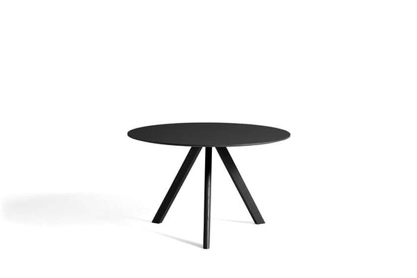 Hay CPH20 tafel - 120cm - zwart gelakt eik onderstel