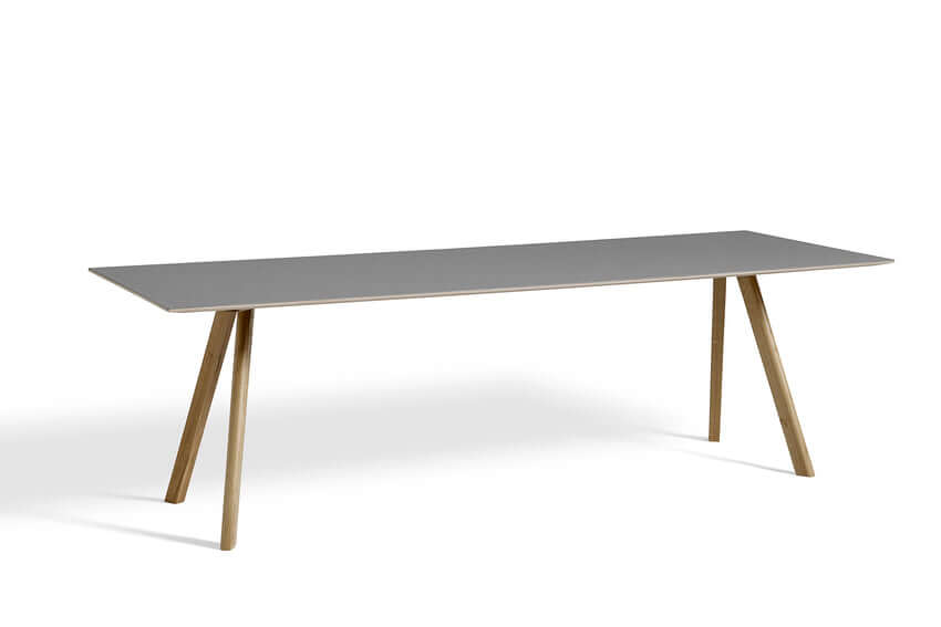 Hay CPH30 tafel - 200*90cm - mat gelakt eik onderstel - Oosterlinck