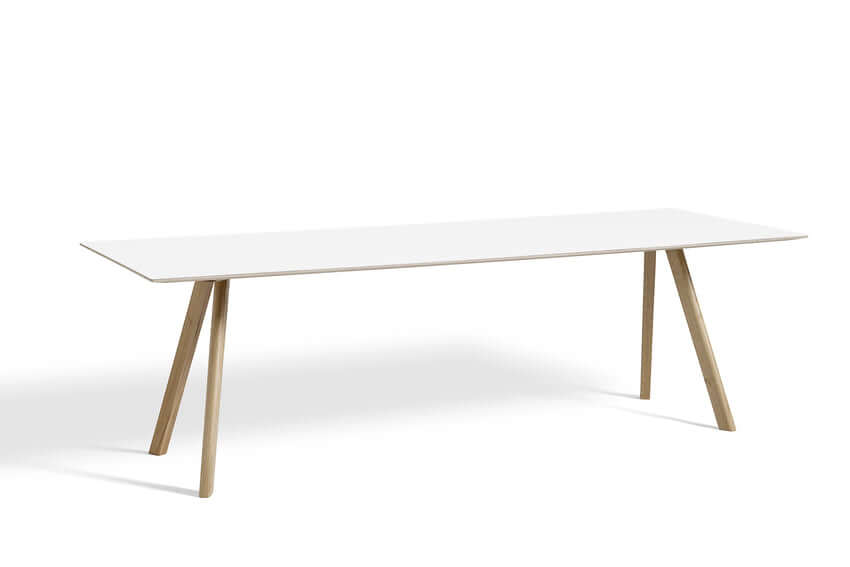 Hay CPH30 tafel - 200*90cm - mat gelakt eik onderstel - Oosterlinck