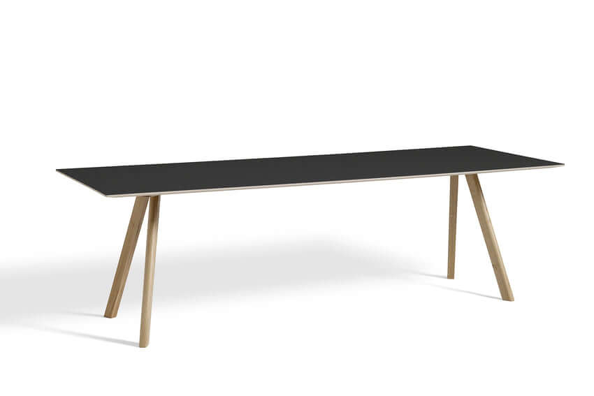Hay CPH30 tafel - 200*90cm - mat gelakt eik onderstel - Oosterlinck