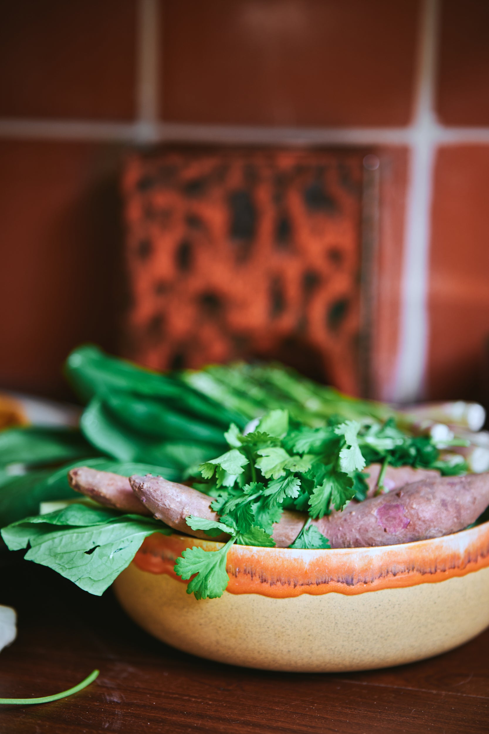 HK Living 70'sceramics Salad Bowl Shore - Oosterlinck