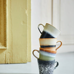 HK Living 70s ceramics americano mug - Oosterlinck Home