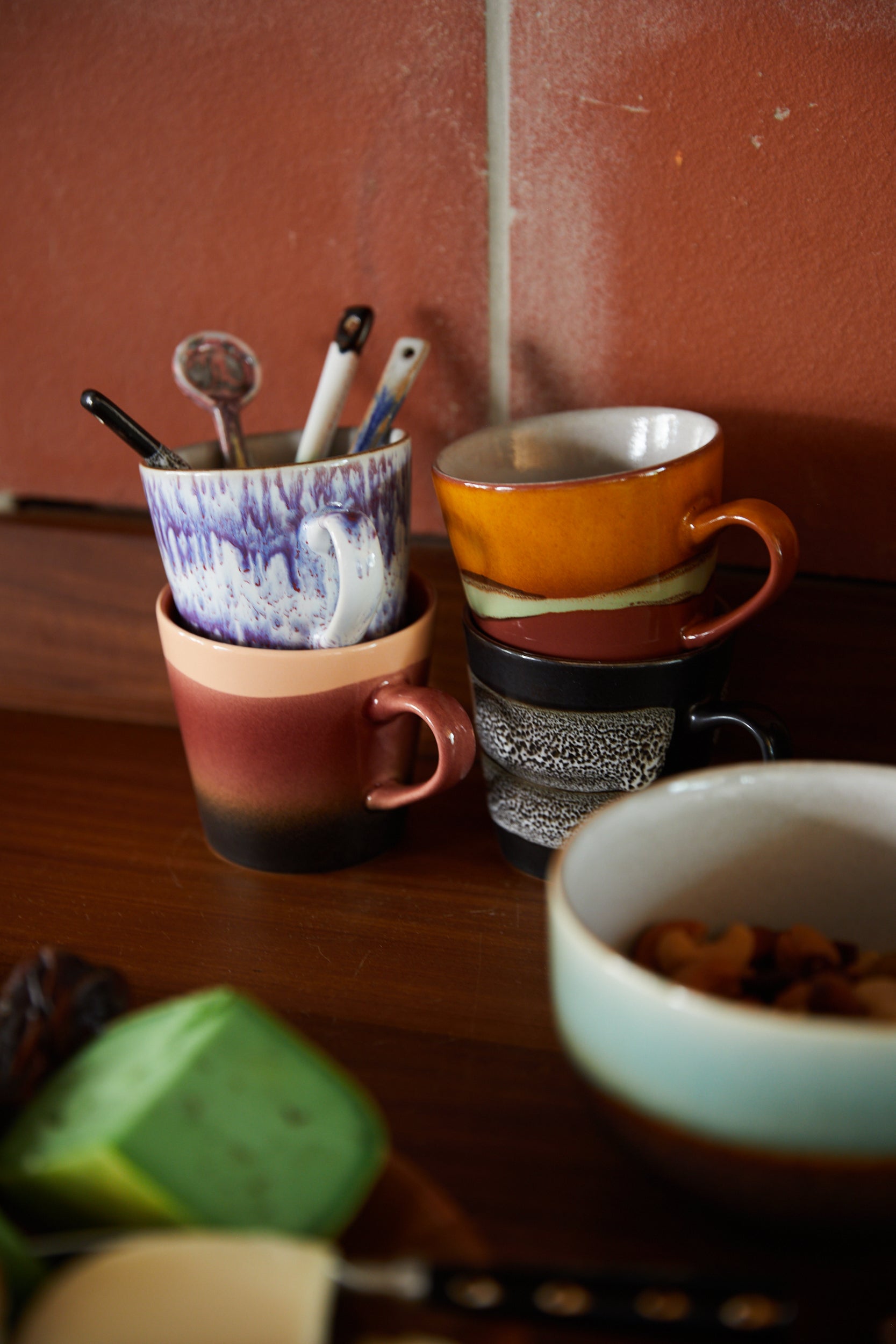 HK Living 70s ceramics americano mug - Oosterlinck Home