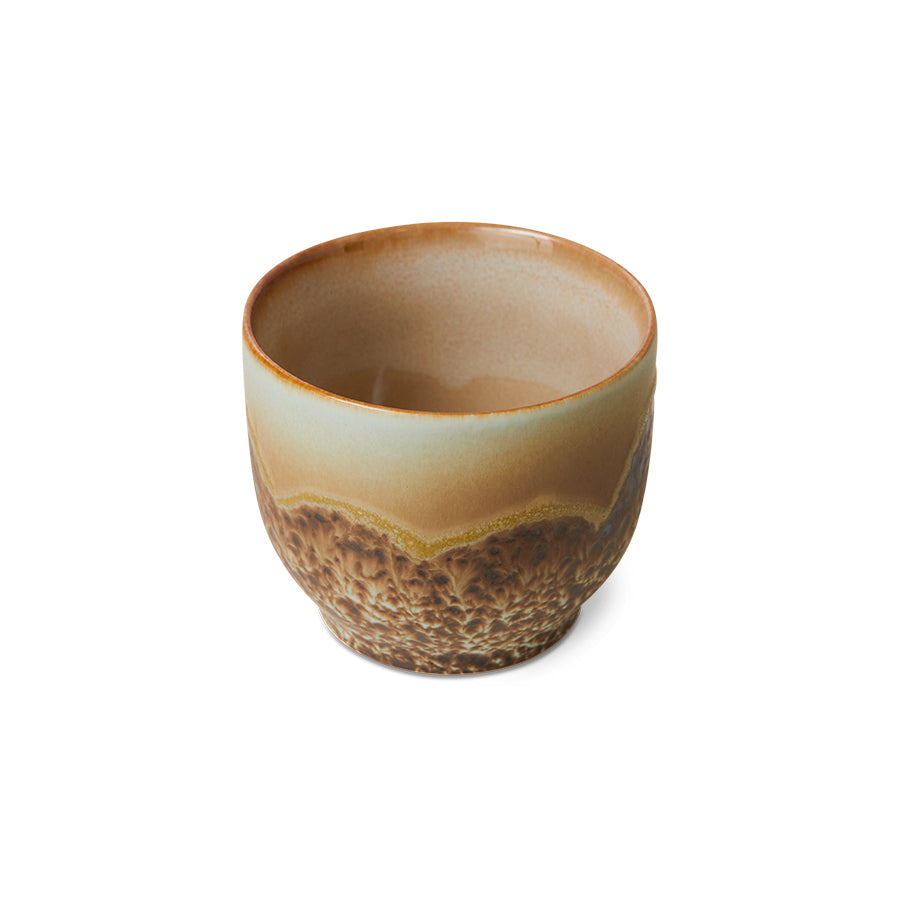 HK Living 70s ceramics café cup 5 + 1 gratis - Oosterlinck