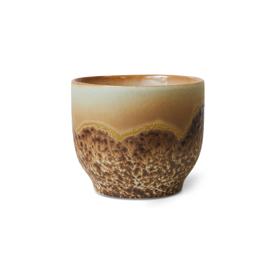 HK Living 70s ceramics café cup 5 + 1 gratis - Oosterlinck