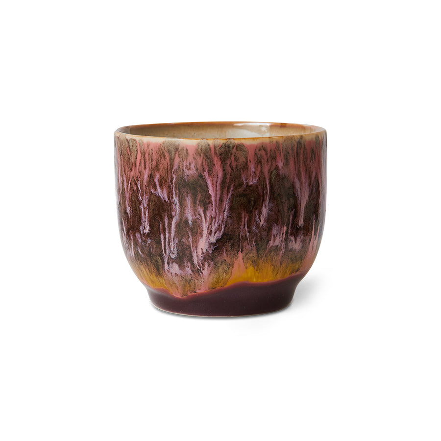 HK Living 70s ceramics café cup 5 + 1 gratis - Oosterlinck