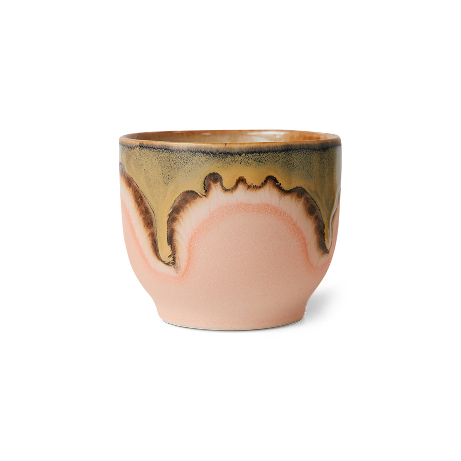 HK Living 70s ceramics café cup - Oosterlinck