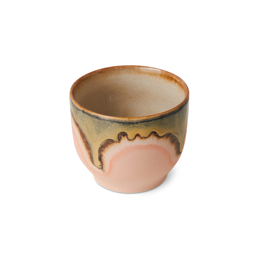 HK Living 70s ceramics café cup - Oosterlinck