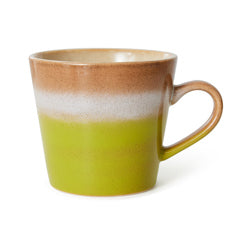 HK Living 70s ceramics cappuccino mug - Oosterlinck Home