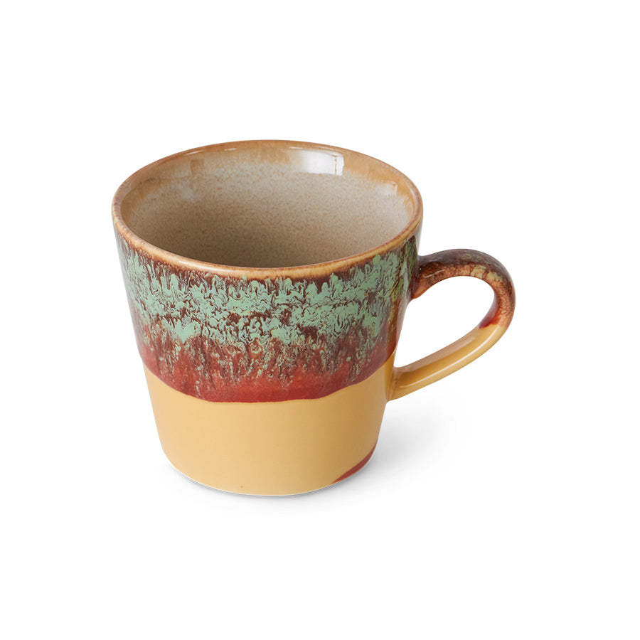 HK Living 70s ceramics cappuccino mug 5+1 gratis - Oosterlinck