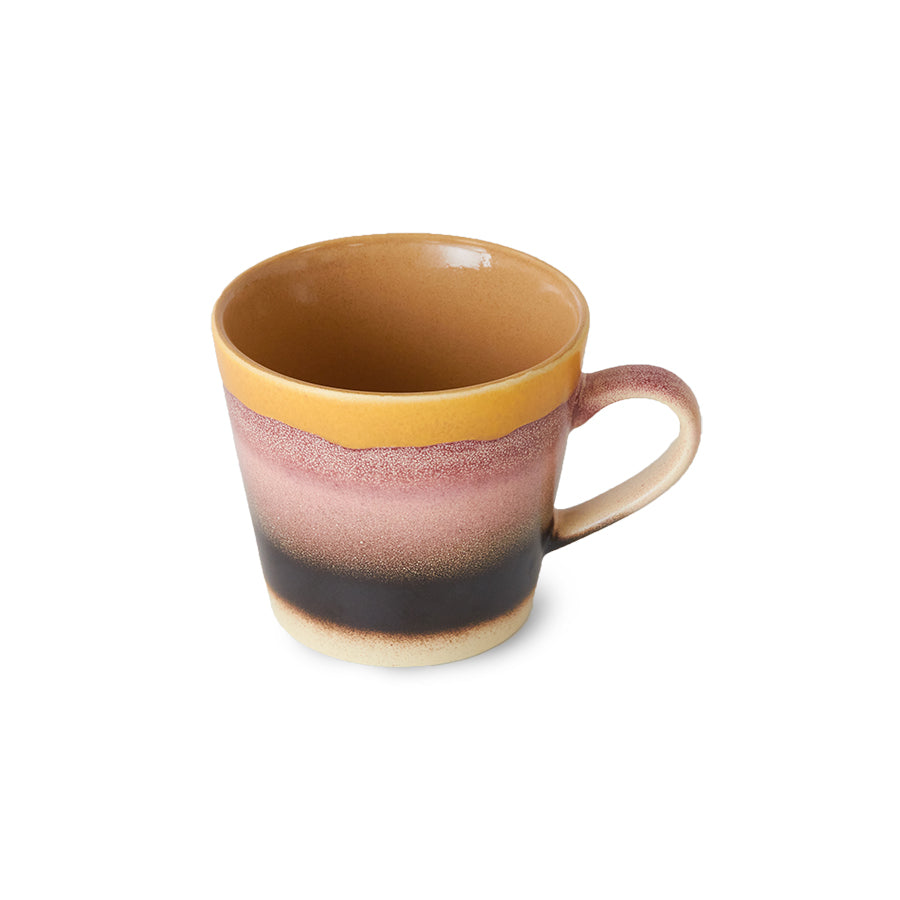 HK Living 70s ceramics cappuccino mug - Oosterlinck