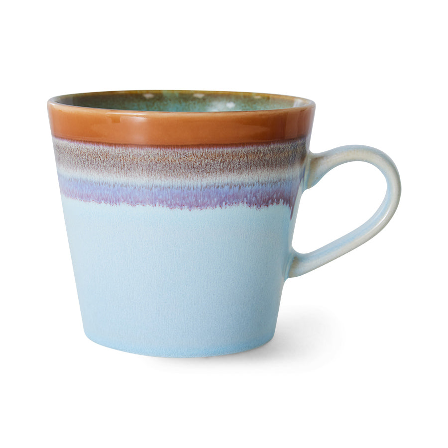 HK Living 70s ceramics cappuccino mug - Oosterlinck