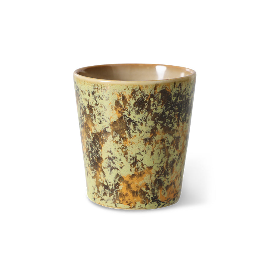 HK Living 70s ceramics coffee mug 5+1 GRATIS - Oosterlinck Home