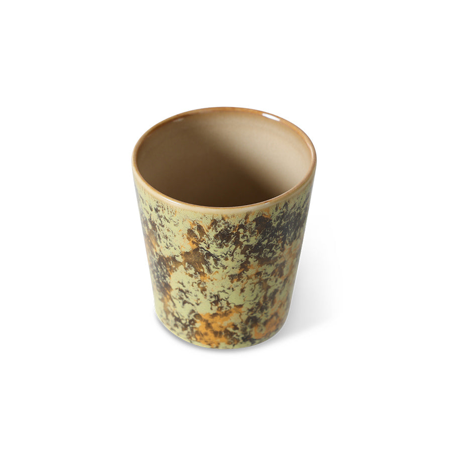 HK Living 70s ceramics coffee mug 5+1 GRATIS - Oosterlinck Home