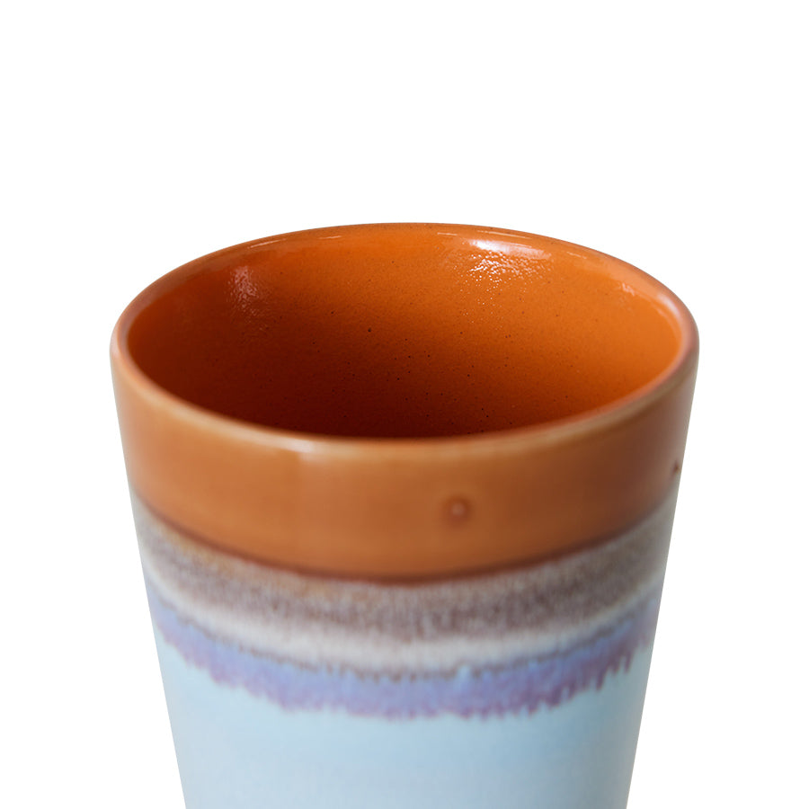 HK Living 70s ceramics latte mug - Oosterlinck