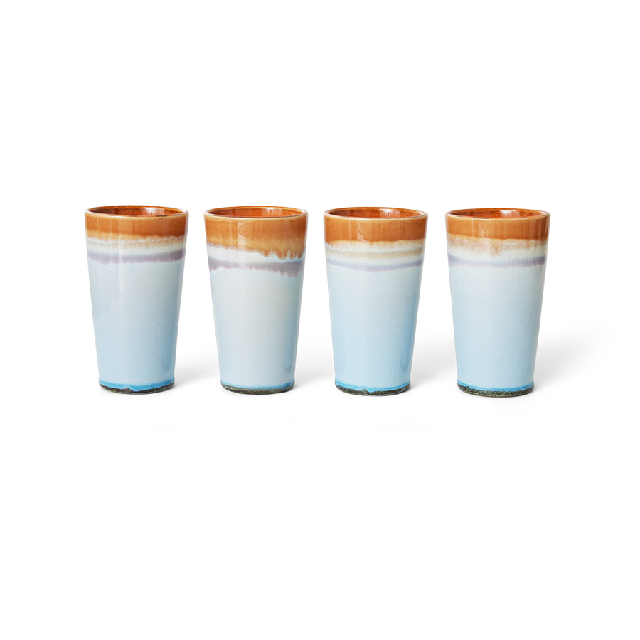 HK Living 70s ceramics latte mug - Oosterlinck