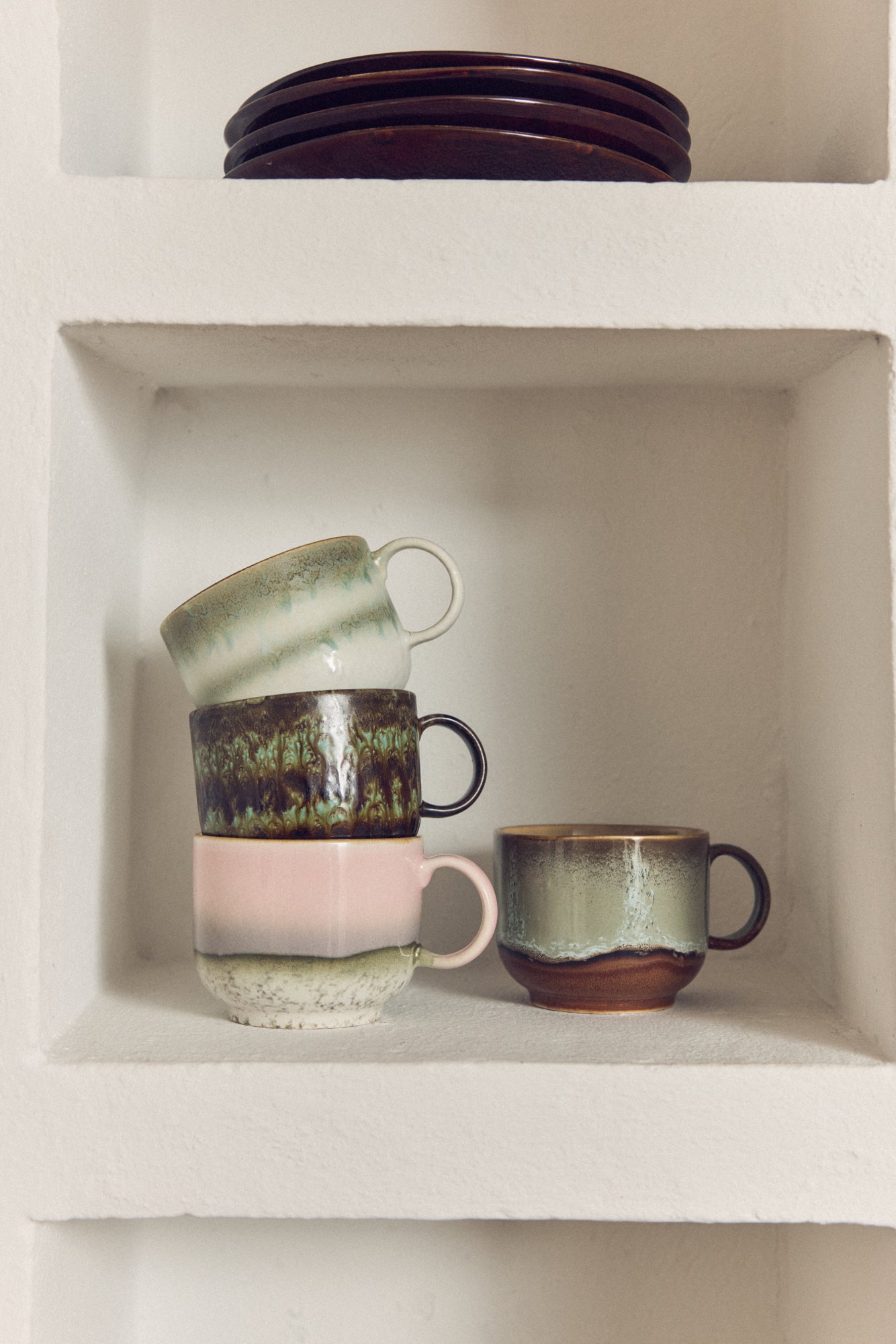 HK Living 70s ceramics Tea cup / grote kop met oor - Oosterlinck Home