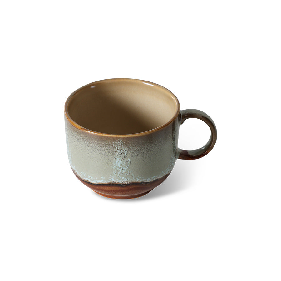 HK Living 70s ceramics Tea cup / grote kop met oor - Oosterlinck Home