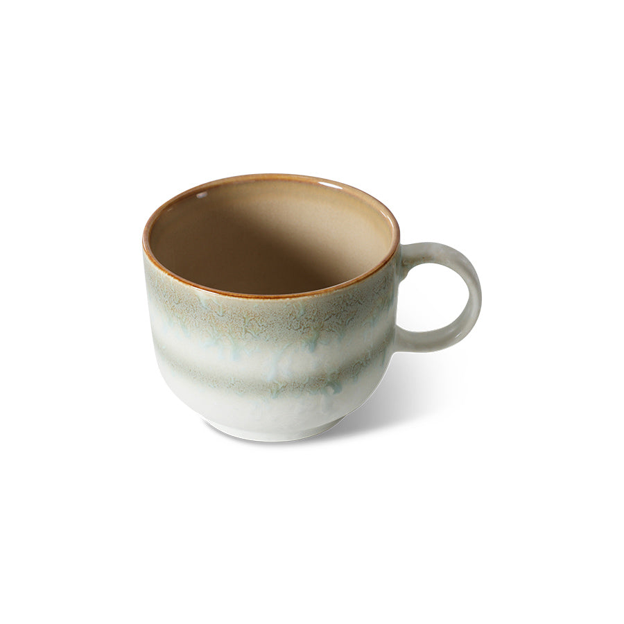 HK Living 70s ceramics Tea cup / grote kop met oor - Oosterlinck Home