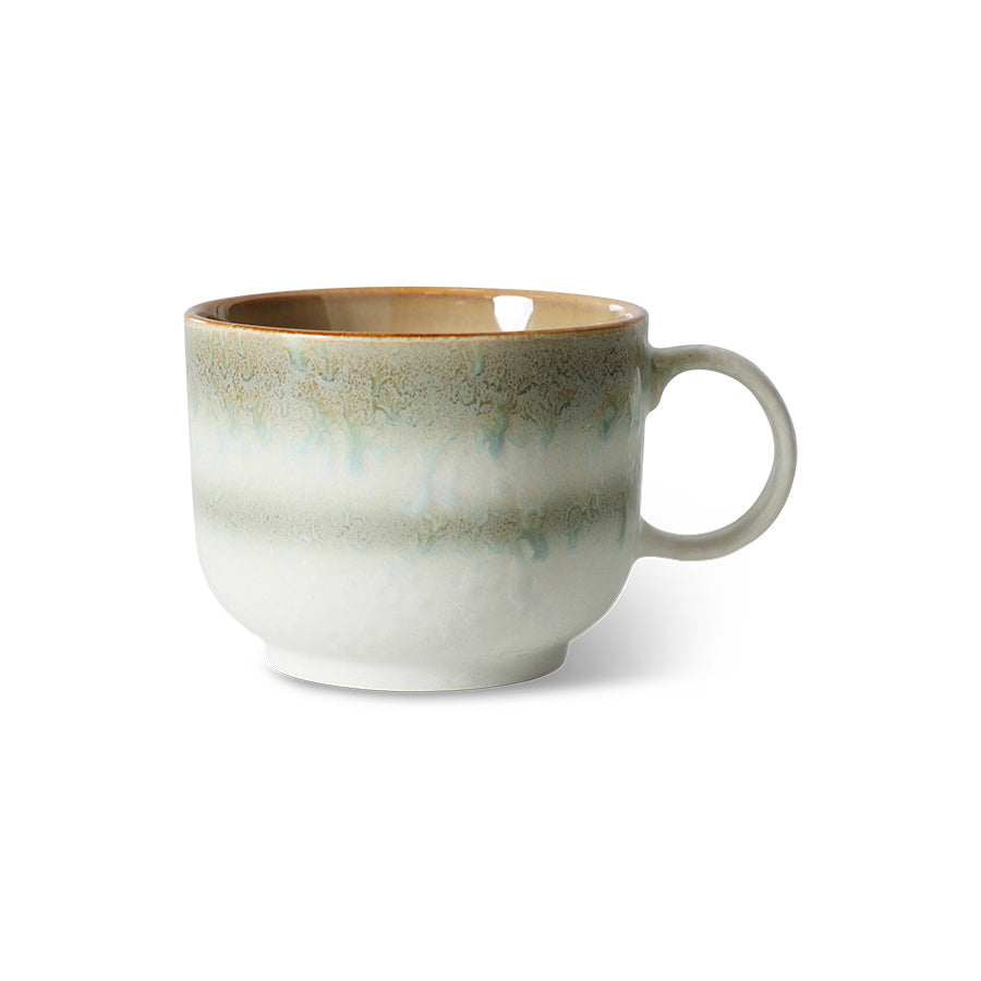 HK Living 70s ceramics Tea cup / grote kop met oor - Oosterlinck Home