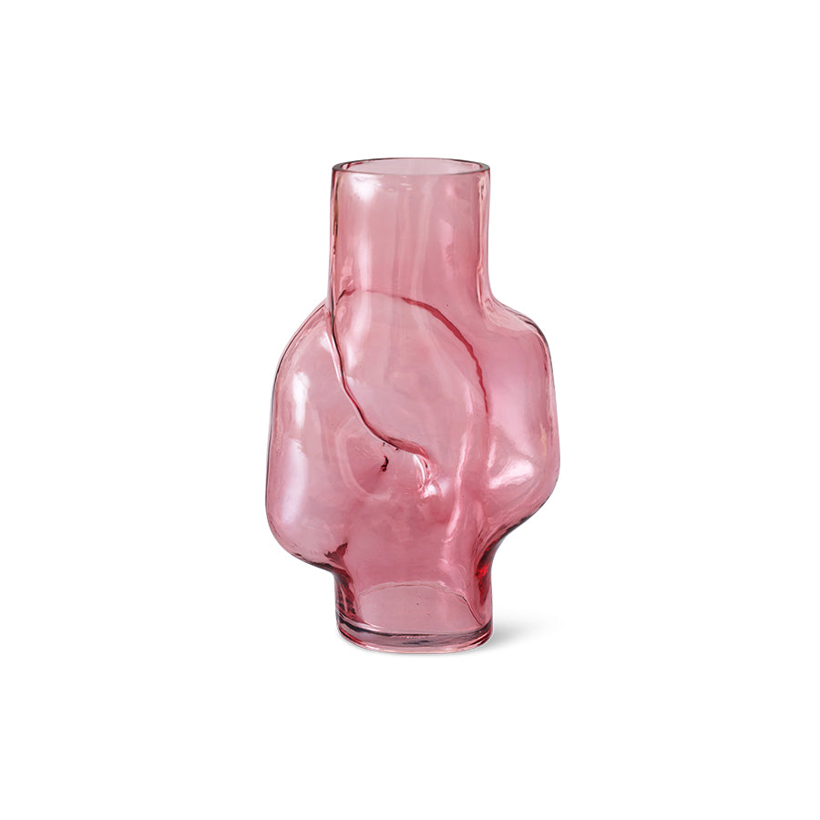 HK Living Gleam glass high vase - Oosterlinck