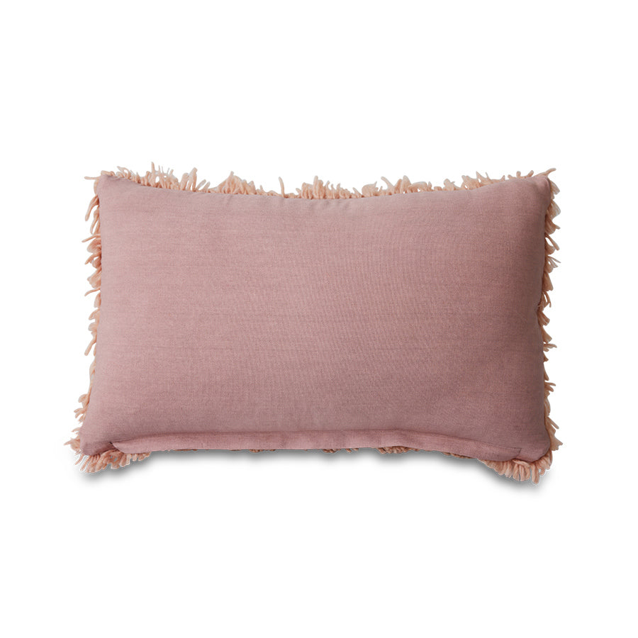 HK Living Kussen Fluffy Blush - Oosterlinck