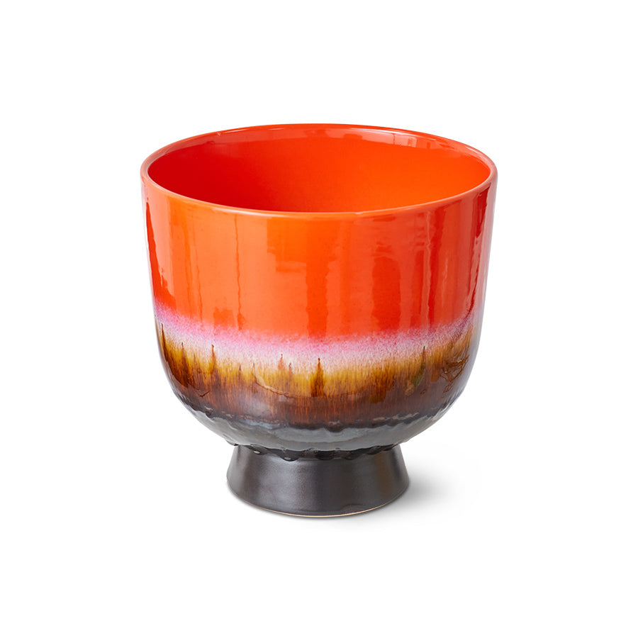 HK Living Retro flower pot cherry red - Oosterlinck