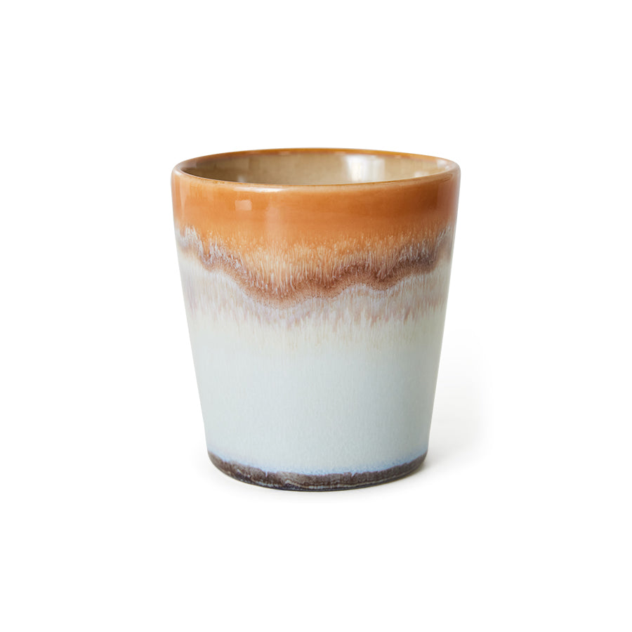 HK Living 70s ceramics coffee mug - Oosterlinck