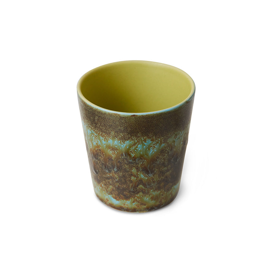 HK Living 70s ceramics coffee mug - Oosterlinck