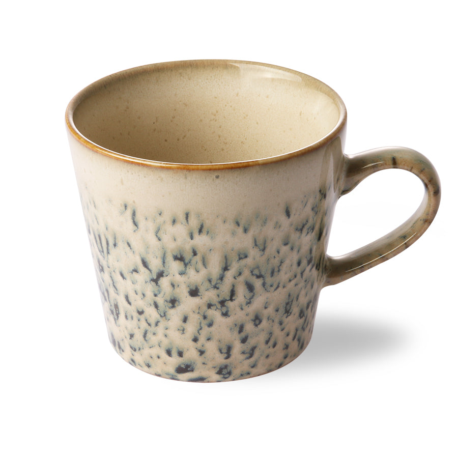 HK Living 70s ceramics cappuccino mug - Oosterlinck