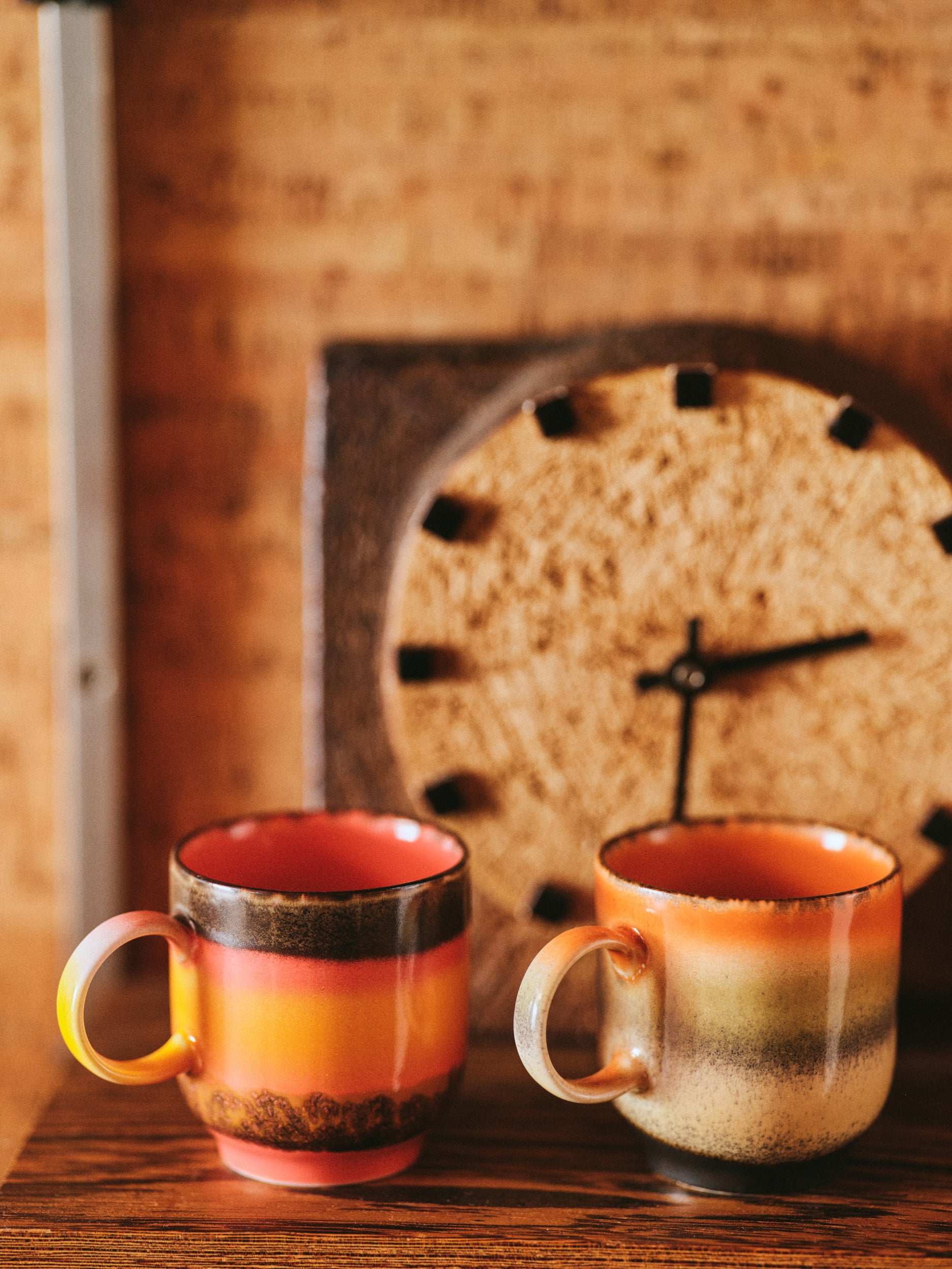 HK Living 70s ceramics coffee mug met oor - varianten - Oosterlinck